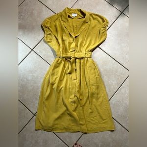 J.O.A x Chriselle Lim Button Up Dress - S